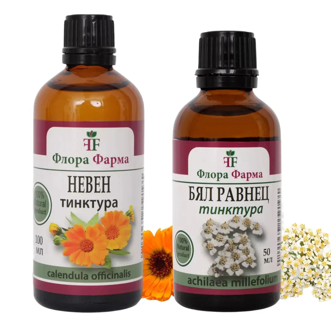 Пакет - Тинктури ,,Невен” и ,,Бял Равнец”