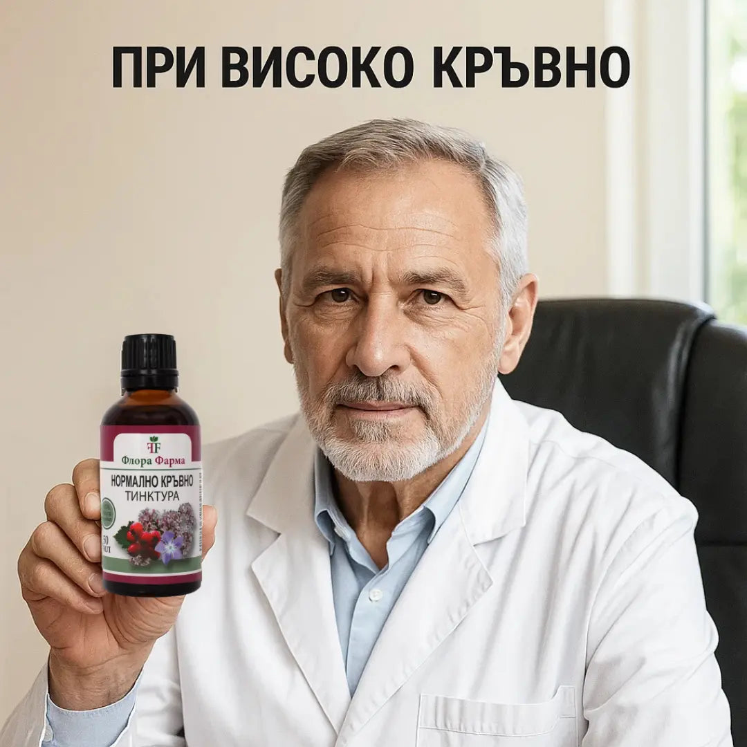 Нормално кръвно – тинктура 50 мл - при високо кръвно