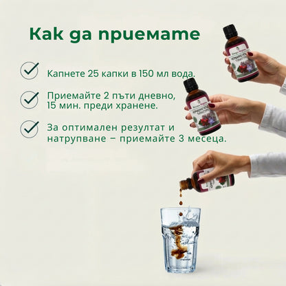 Нормално кръвно – тинктура 50 мл - при високо кръвно