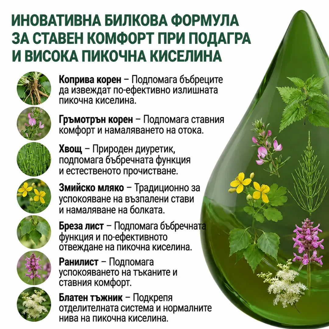 Подагра – тинктура 50 мл