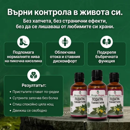 Подагра – тинктура 50 мл