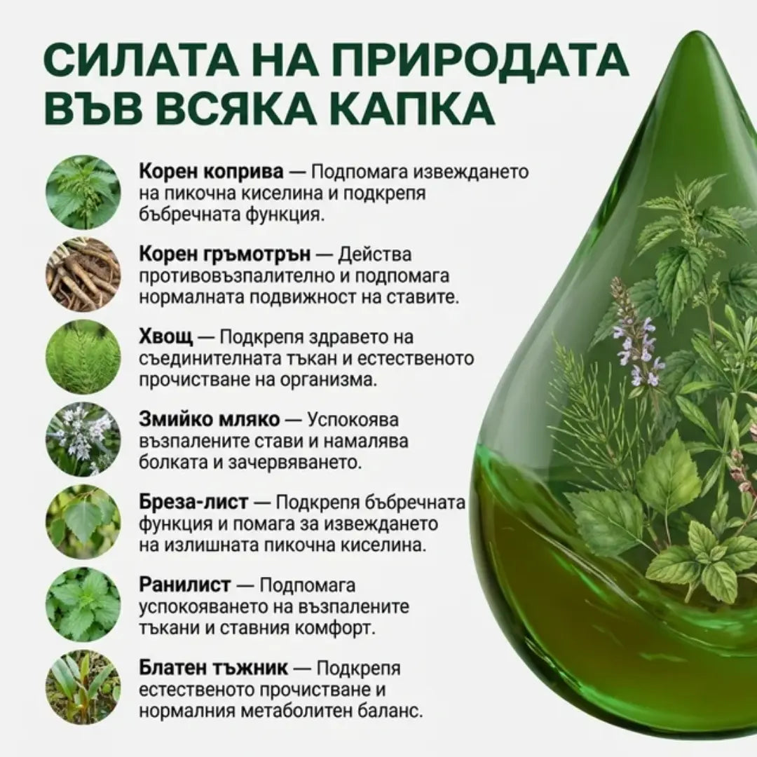 Подагра – тинктура 50 мл