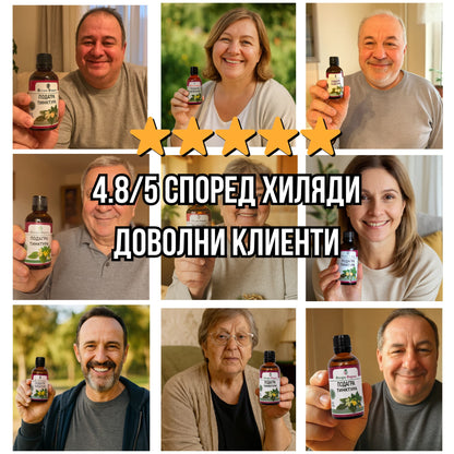 Подагра – тинктура 50 мл - ускорява отделянето на пикочна киселина
