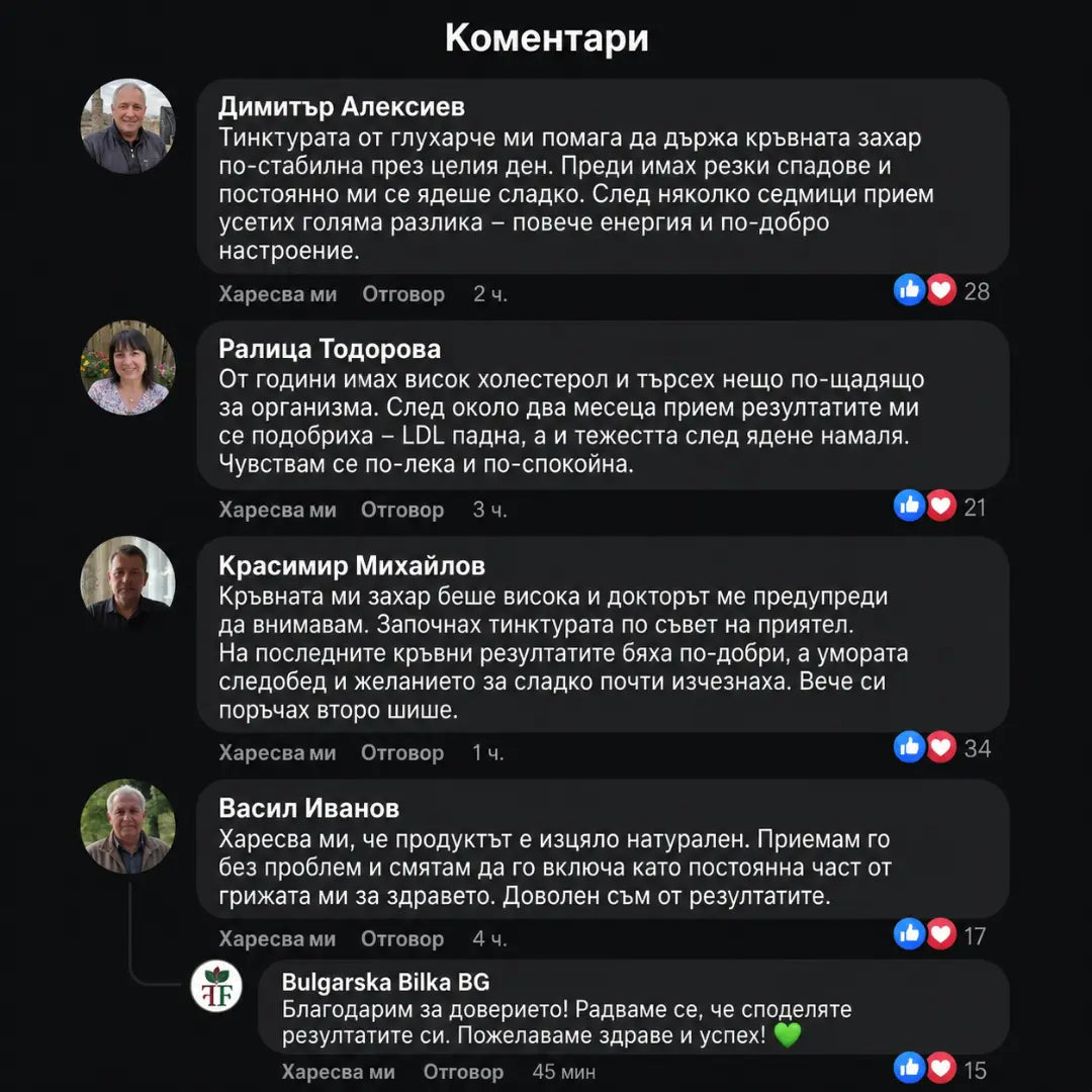Глухарче – тинктура 100 мл - за контрол на холестерола, кръвната захар