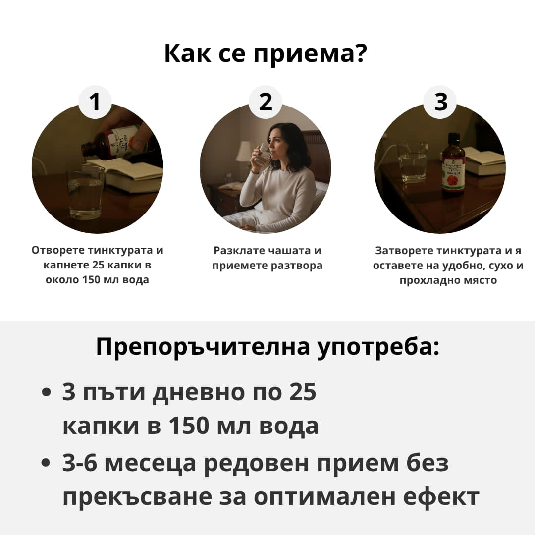 Турта – тинктура 50 мл - при кисти, миоми и полипи