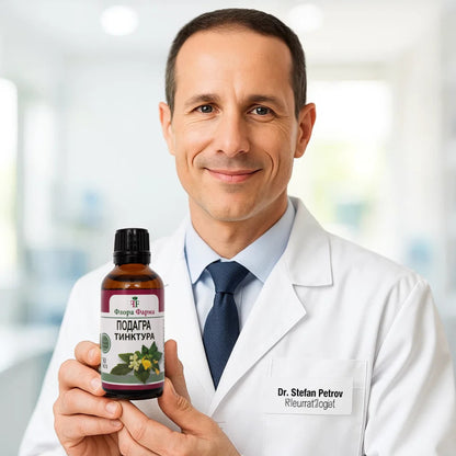 Подагра – тинктура 50 мл - ускорява отделянето на пикочна киселина