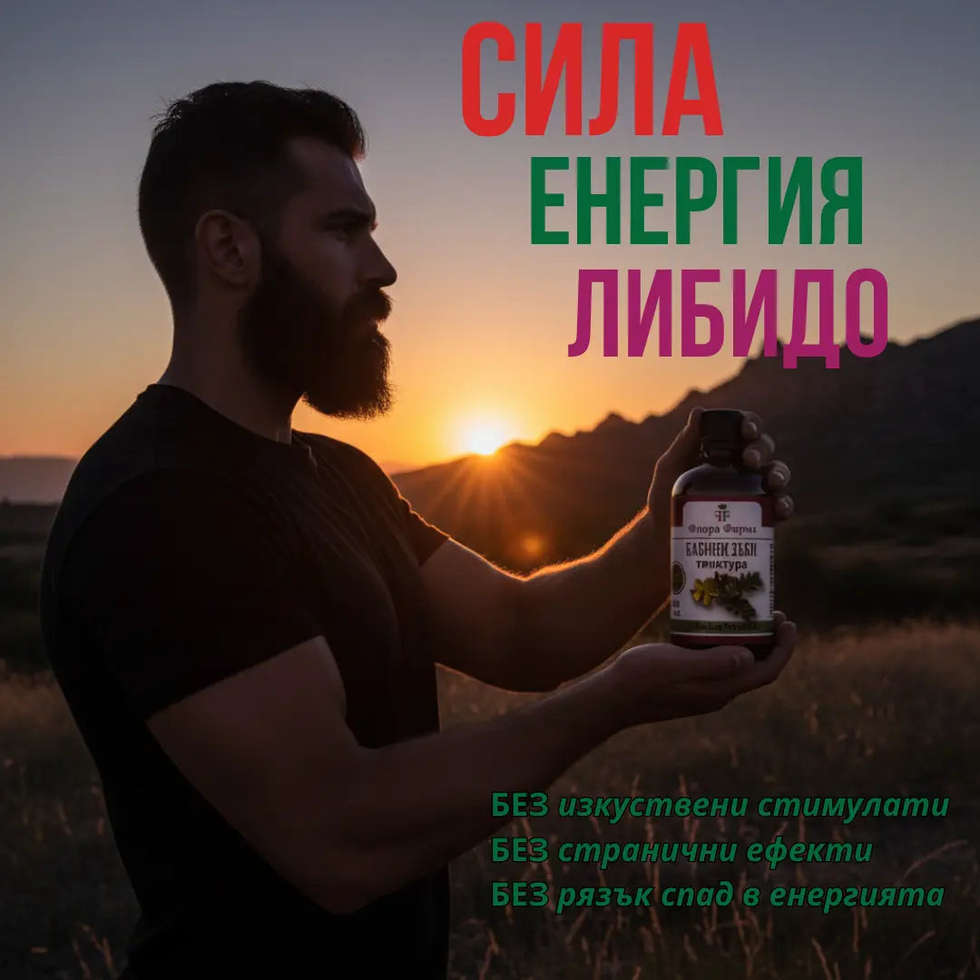 Бабини зъби – тинктура 100 мл - за сила, енергия и либидо